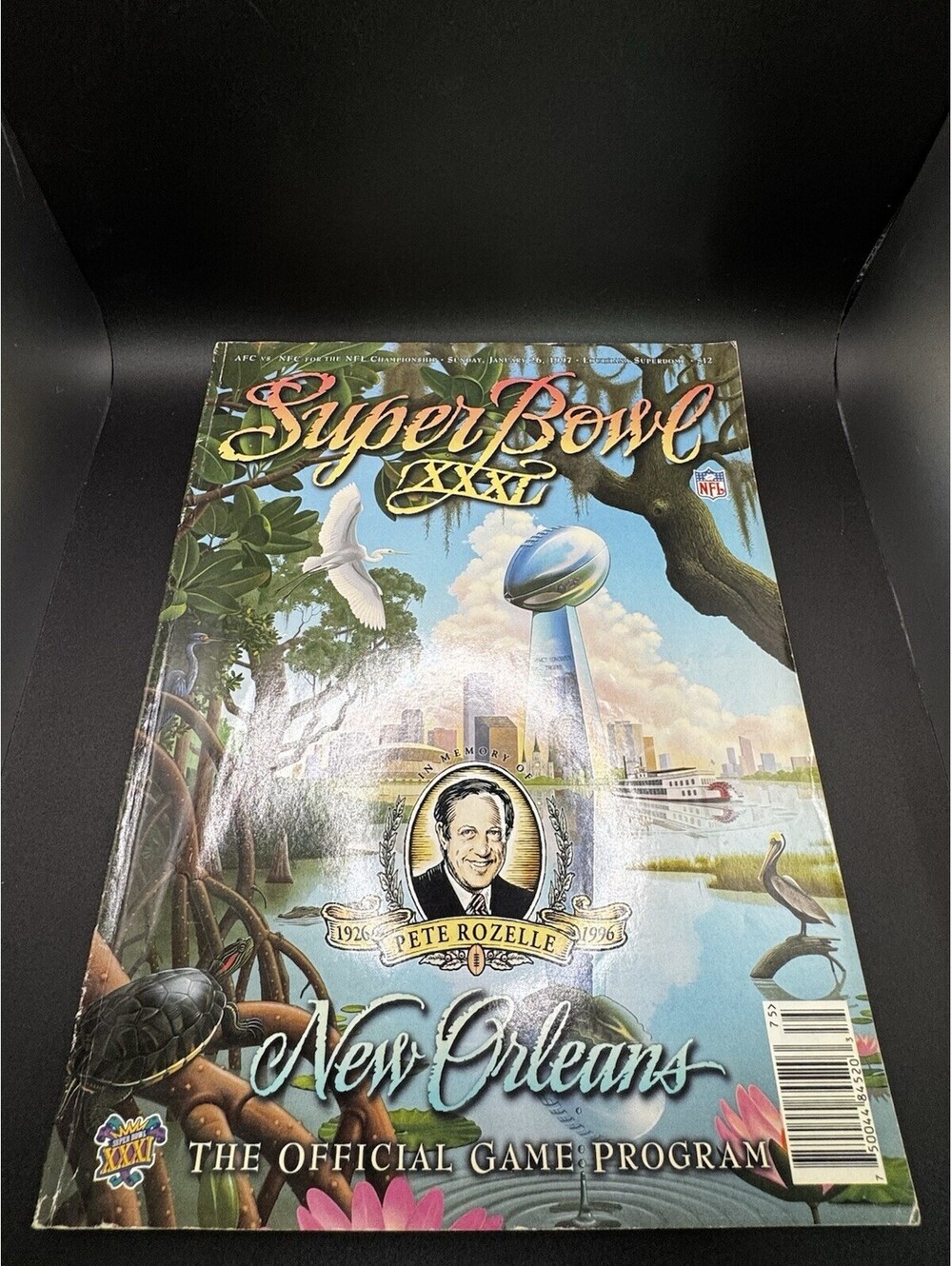 Super Bowl XXXI Official Game Program Packers vs Patriots NFL 1997 New Orleans